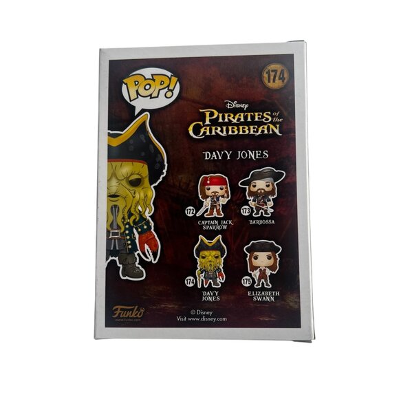 Davy Jones 174 POP Funko From Pirates of the Caribbean Released 2016 - Picture 5 of 7